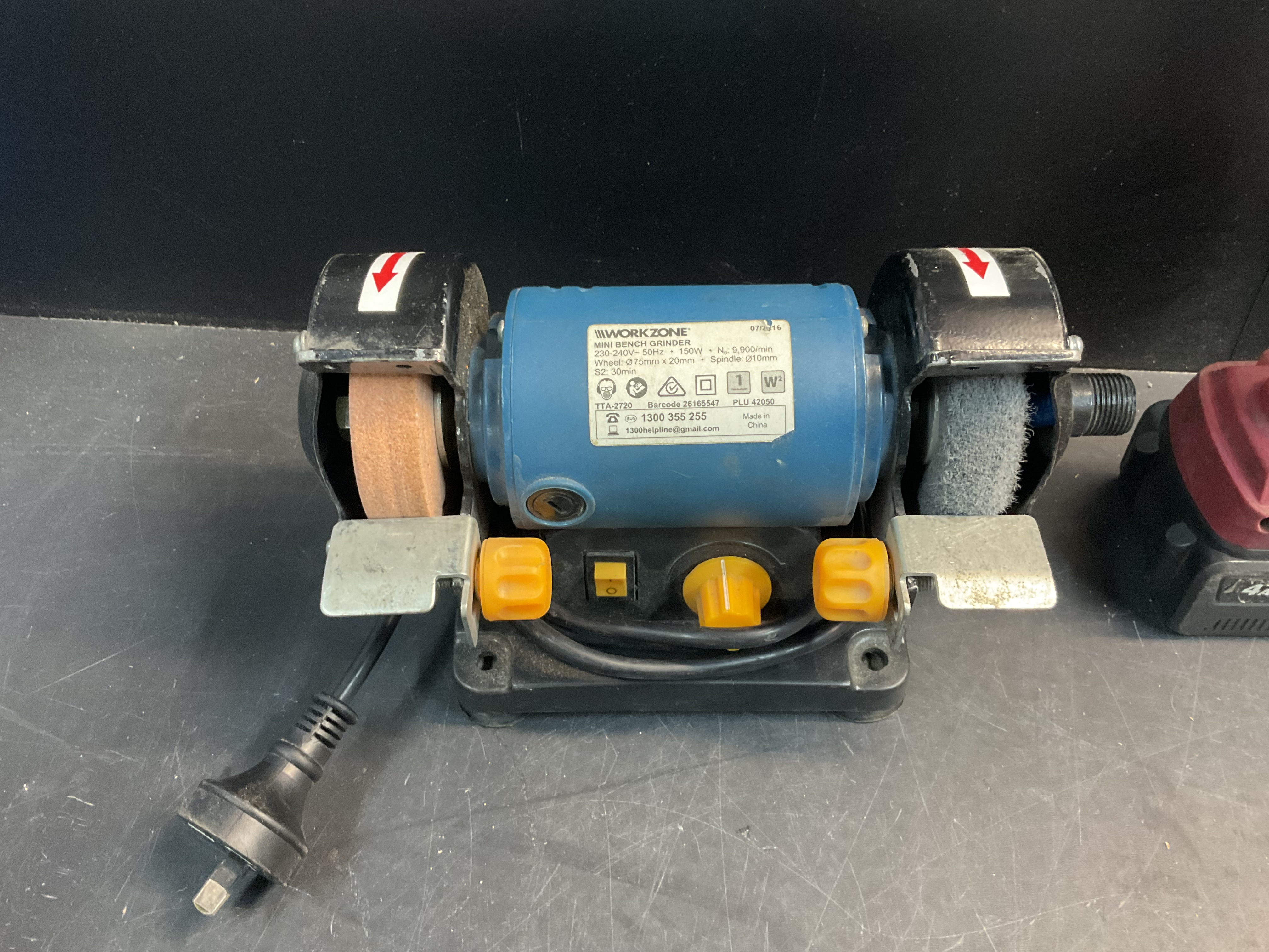 Workzone bench grinder online