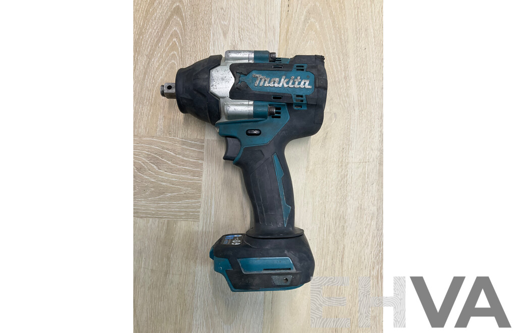 Makita DTW700 18V Cordless Brushless Mid-Torque Impact Wrench - Skin Only 