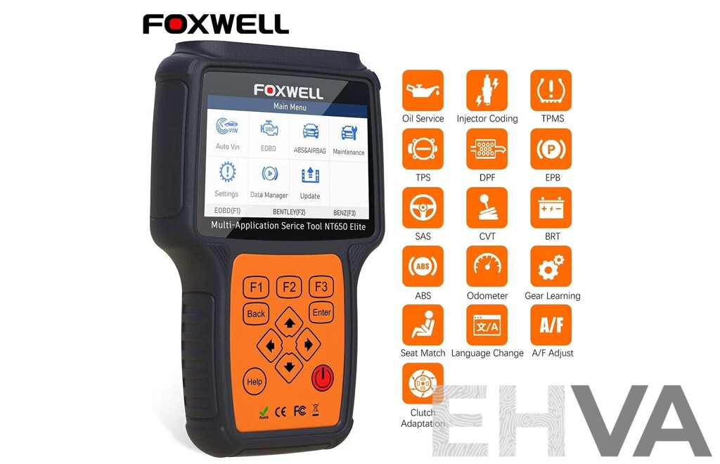 FOXWELL NT650 Elite Diagnostic Tool Car Code Reader Automotive Scanner