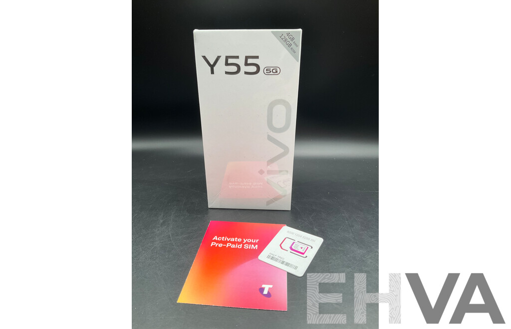 VIVO Y55 5G - TELSTRA Pre-Paid Phone + SIM
