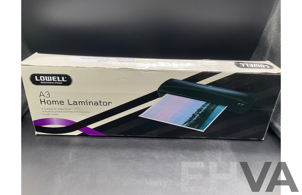 LOWELL A3 Home Laminator