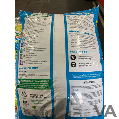 Osmocote Premium Plus Superior Potting Mix 50L - Lot of 4