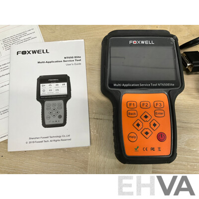 FOXWELL NT650 Elite Diagnostic Tool Car Code Reader Automotive Scanner