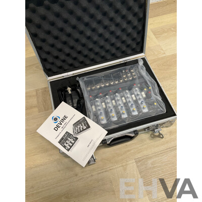 DEVINE MX-4 / MX-6 Compact PA, Recording and Broadcasting Mixer