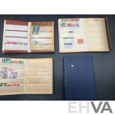 Collection of Vintage International Cancelled Stamps Including Malaysia, Czechoslovakia, Brazil, Denmark and More