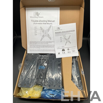 Mounting Dream Full Motion TV Wall Mounts Bracket (MD2393-MX-04 and MD2413-KT) - Lot of 2