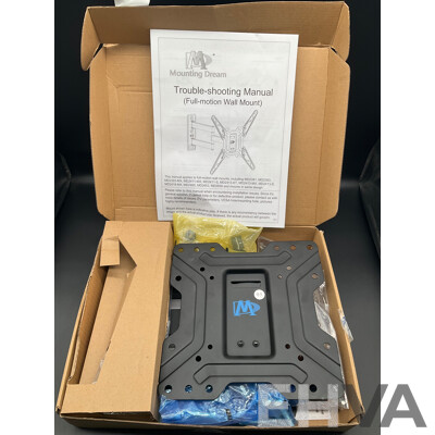 Mounting Dream Full Motion TV Wall Mounts Bracket (MD2393-MX-04 and MD2413-KT) - Lot of 2