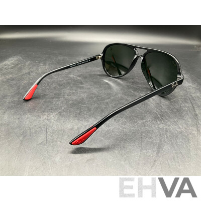 RAY-BAN RB4125M Scuderia Ferrari Collection Sunglasses