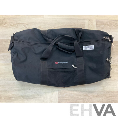 TOMMY HILFIGER, NIKE, KMART, ECKO UNLTD. Mens Fashion Bundle Size L/XL and Caribee Duffle Bag - Lot of 6