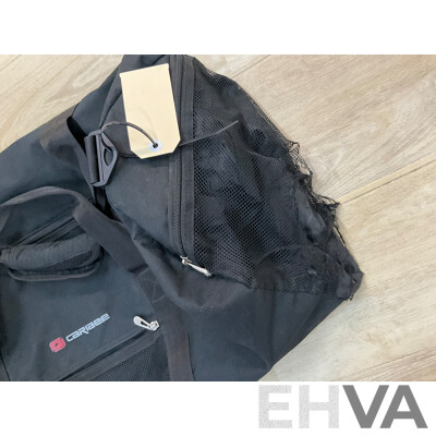 TOMMY HILFIGER, NIKE, KMART, ECKO UNLTD. Mens Fashion Bundle Size L/XL and Caribee Duffle Bag - Lot of 6