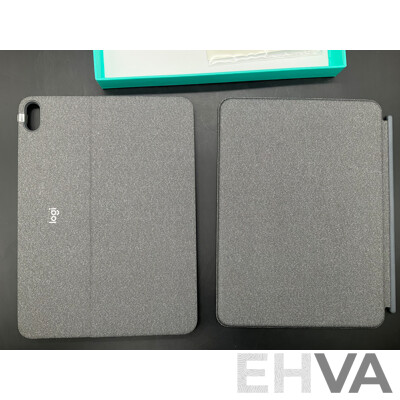 LOGITECH Combo Touch Case for IPad Air 5th/4th Gen (ORP $299.95)