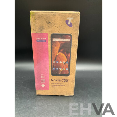 NOKIA C30 - TELSTRA Pre-Paid Phone + SIM