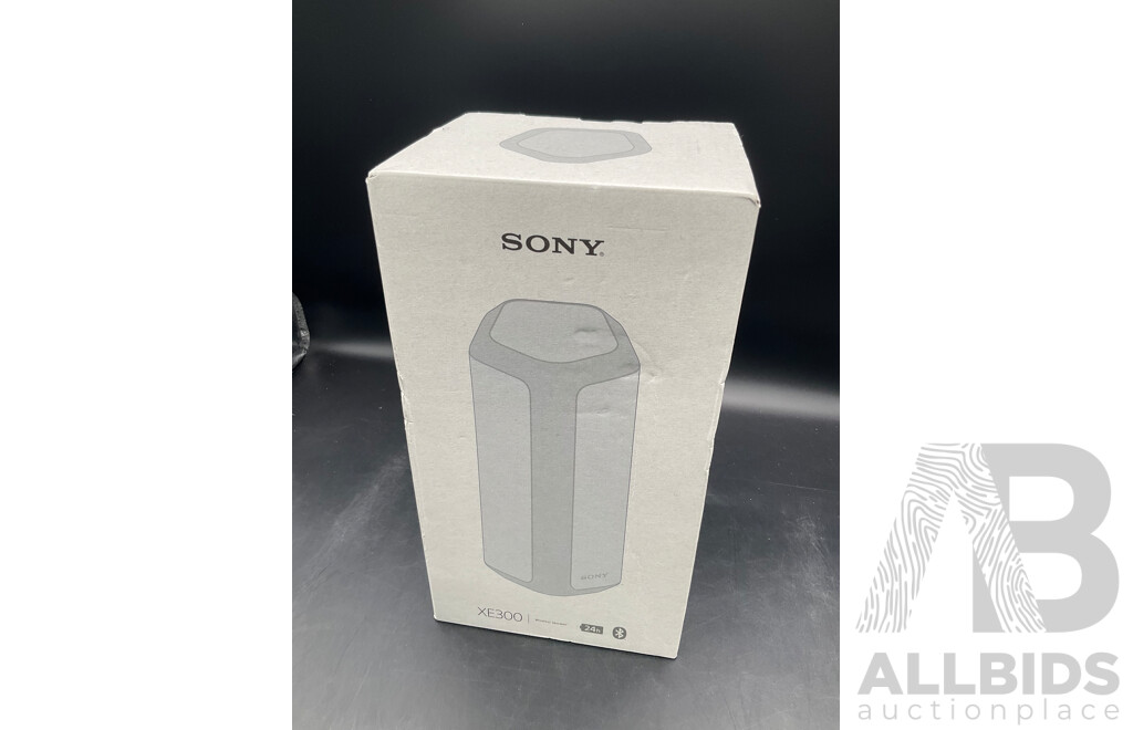 Sony XE300 Portable Wireless Speaker - LIGHT GREY - ORP $199