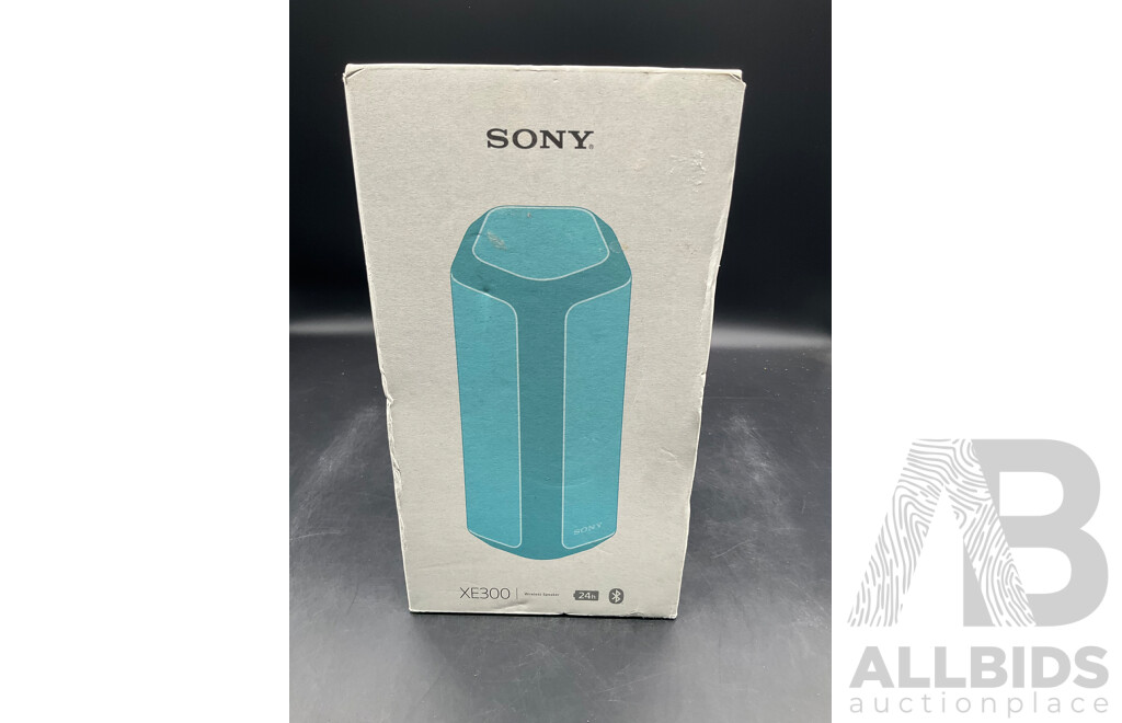 Sony XE300 Portable Wireless Speaker - L BLUE - ORP $199