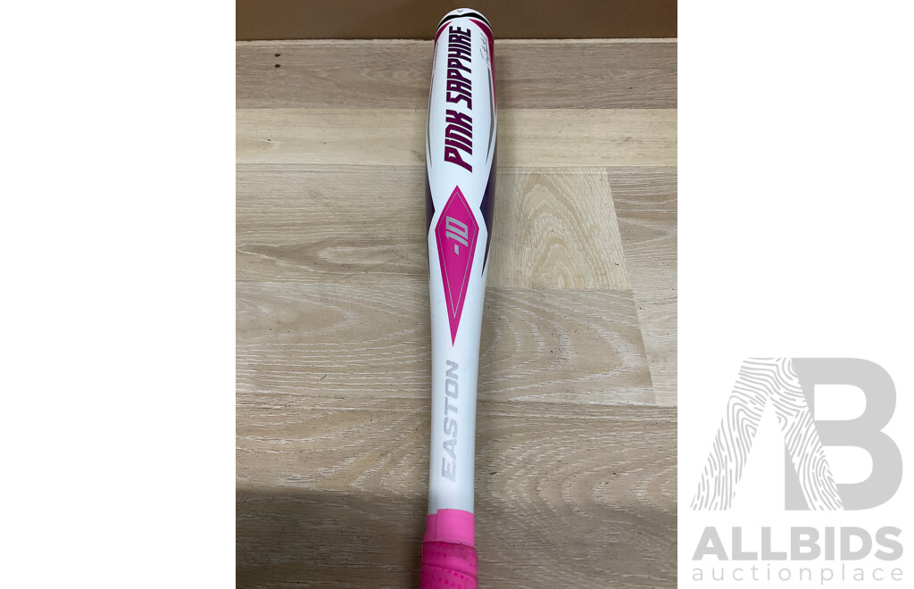 2022 EASTON PINK SAPPHIRE FASTPITCH BAT | -10 - 27/11 - ORP $109