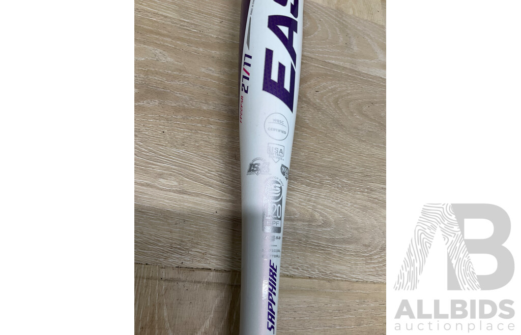 2022 EASTON PINK SAPPHIRE FASTPITCH BAT | -10 - 27/11 - ORP $109