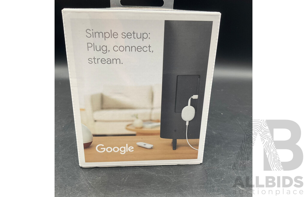 Google Chromecast with Google TV - Lot of 3 - ORP $298