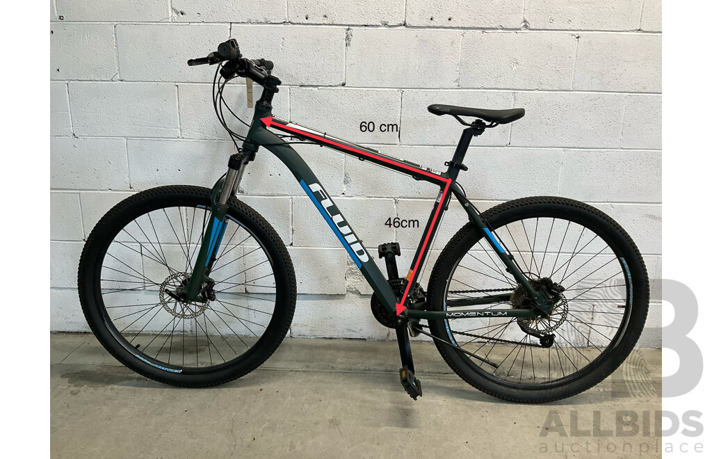 FLUID Momentum Carbon Size L Mountain Bike