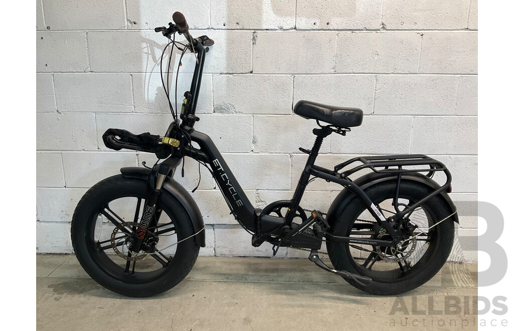 ET CYCLE Electric Foldable City EBike