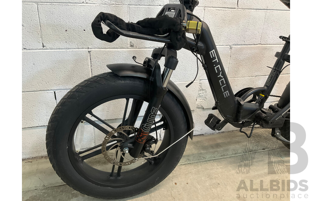 ET CYCLE Electric Foldable City EBike