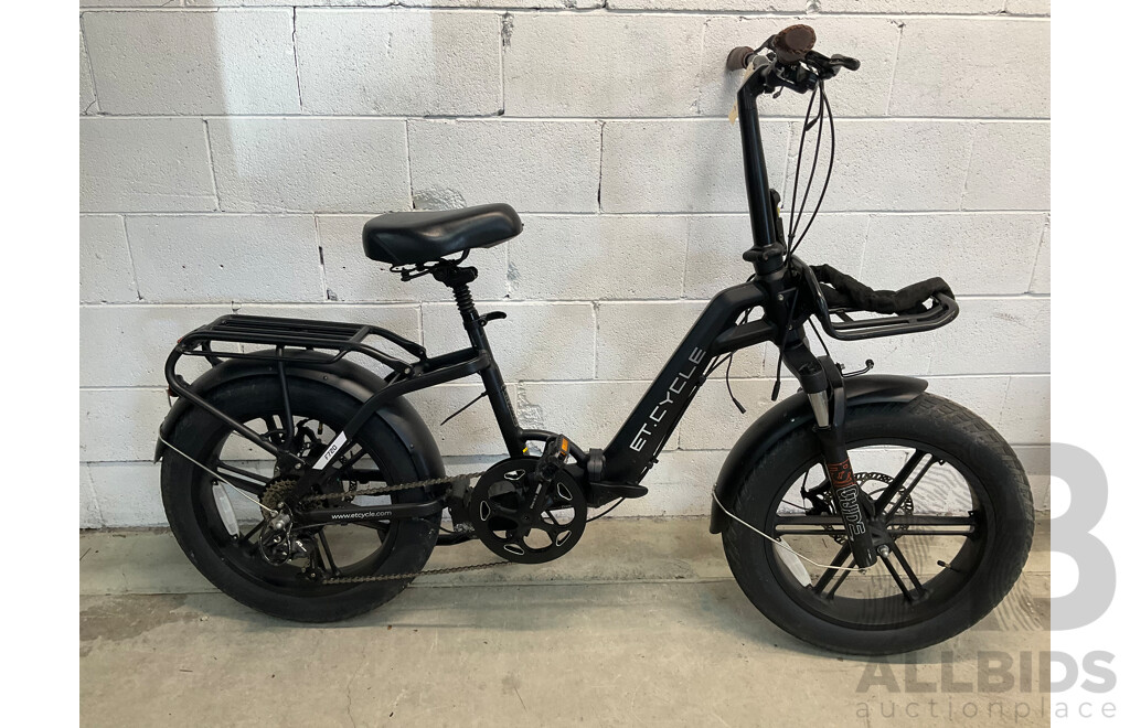 ET CYCLE Electric Foldable City EBike