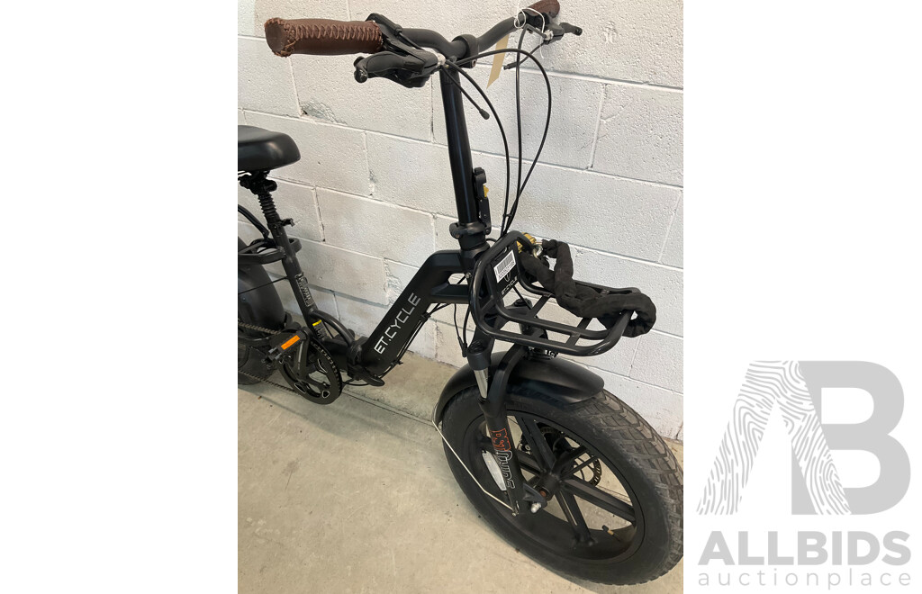 ET CYCLE Electric Foldable City EBike