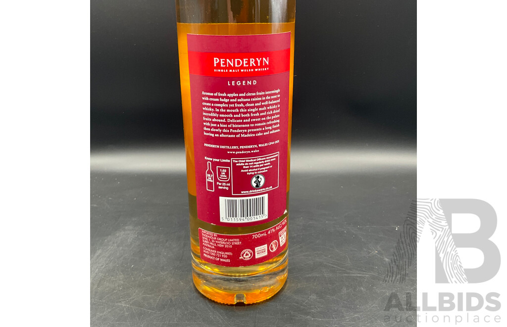 Penderyn Single Malt Whiskey and Bladnoch Lowland Single Malt Whiskey