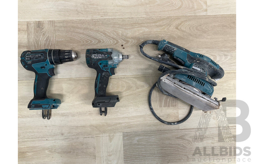 Assorted of  MAKITA Power Tools - Lot of 3