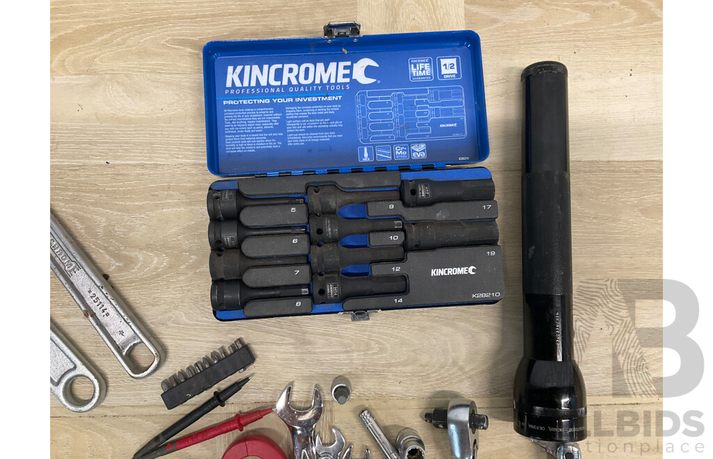 Assorted Tools - Projecta, Kincrome and More