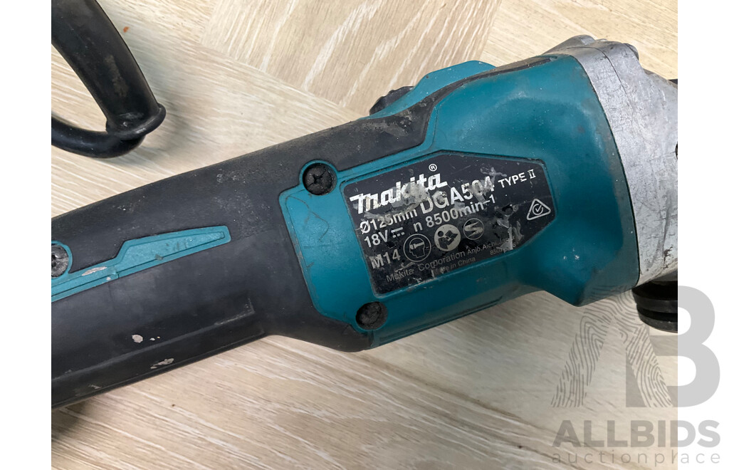 Assorted of  MAKITA Power Tools and Bag - Lot of 3