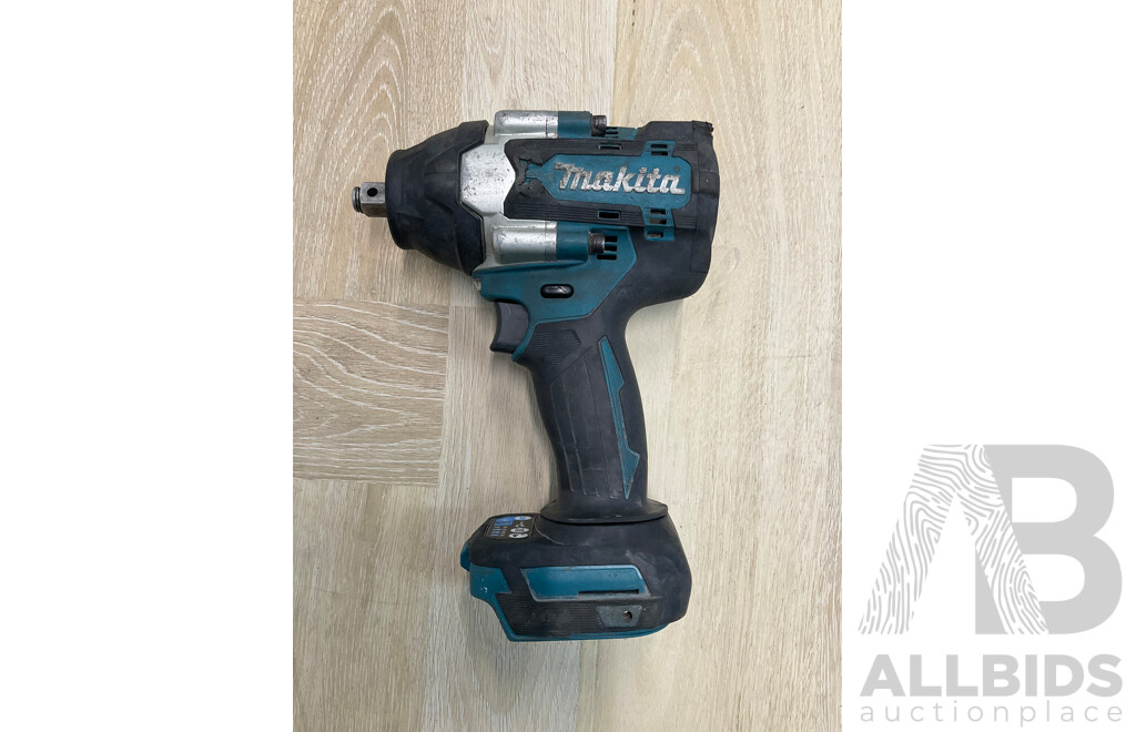 Makita DTW700 18V Cordless Brushless Mid-Torque Impact Wrench - Skin Only 