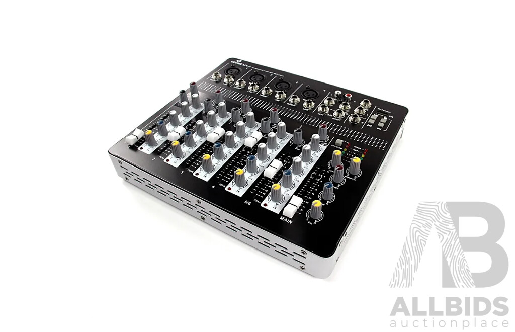 DEVINE MX-4 / MX-6 Compact PA, Recording and Broadcasting Mixer