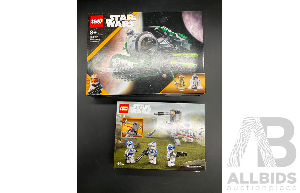 LEGO Star Wars (75360 and 75345) - Lot of 2