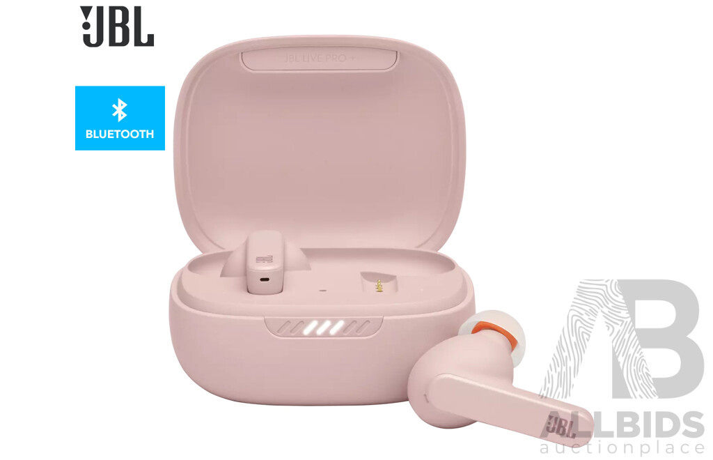 JBL Live Pro+ TWS Wireless Earbuds - Pink