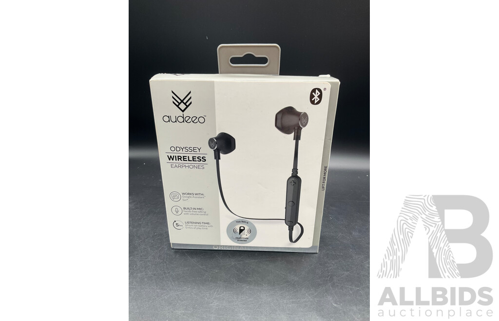 AUDEEO Odyssey Wireless Metal Earphones