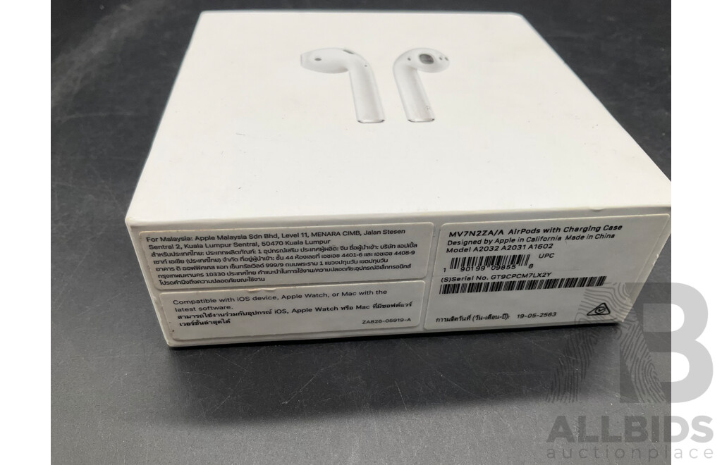 APPLE AirPods - ORP $169