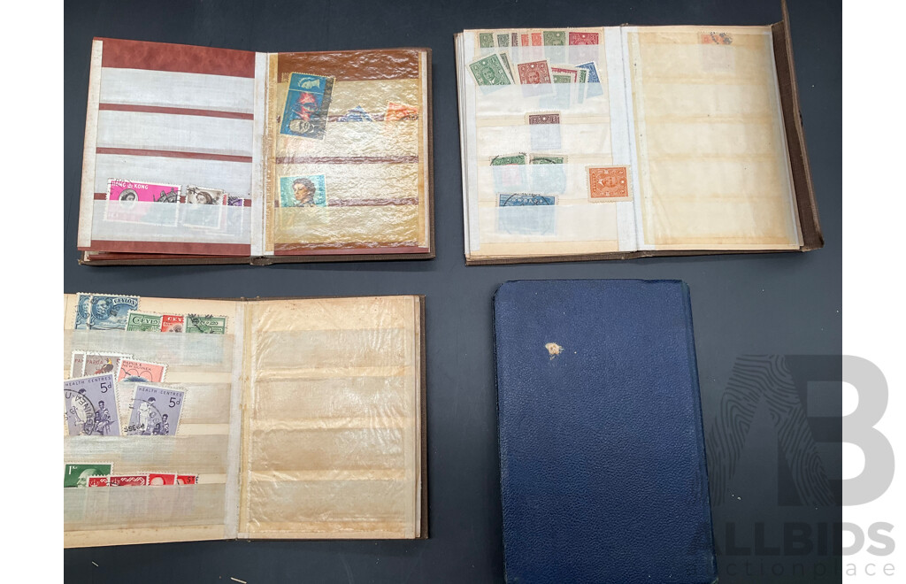 Collection of Vintage International Cancelled Stamps Including Malaysia, Czechoslovakia, Brazil, Denmark and More