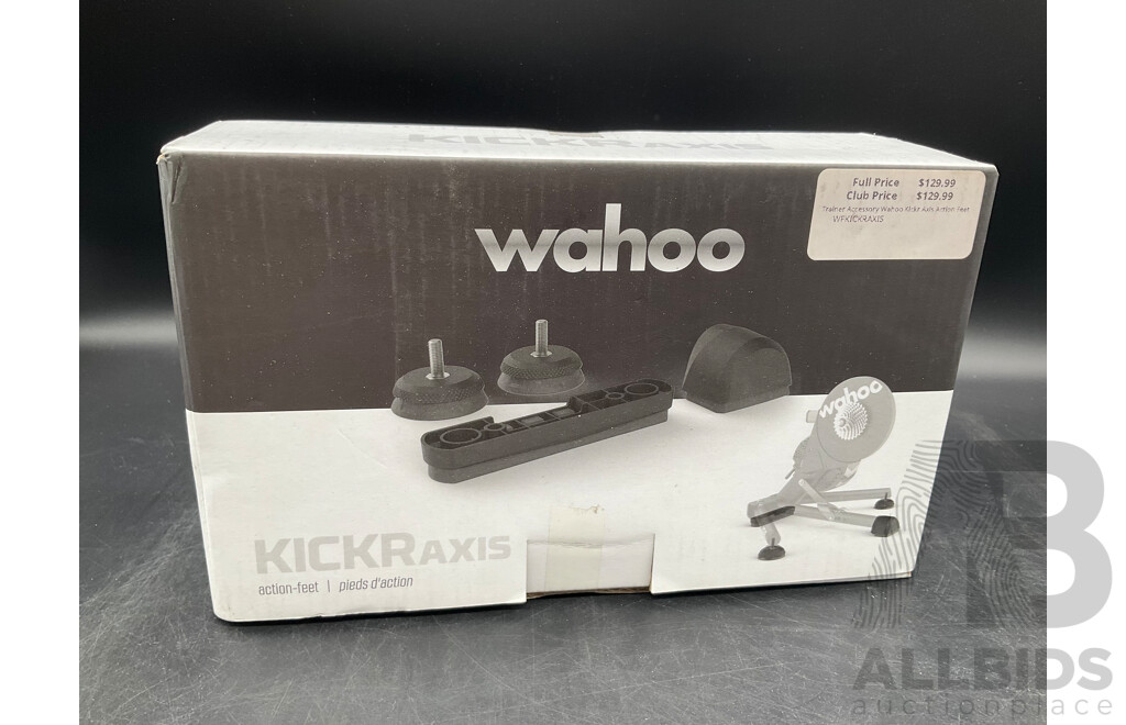 Wahoo KICKR AXIS - Action-Feet - ORP $129.99