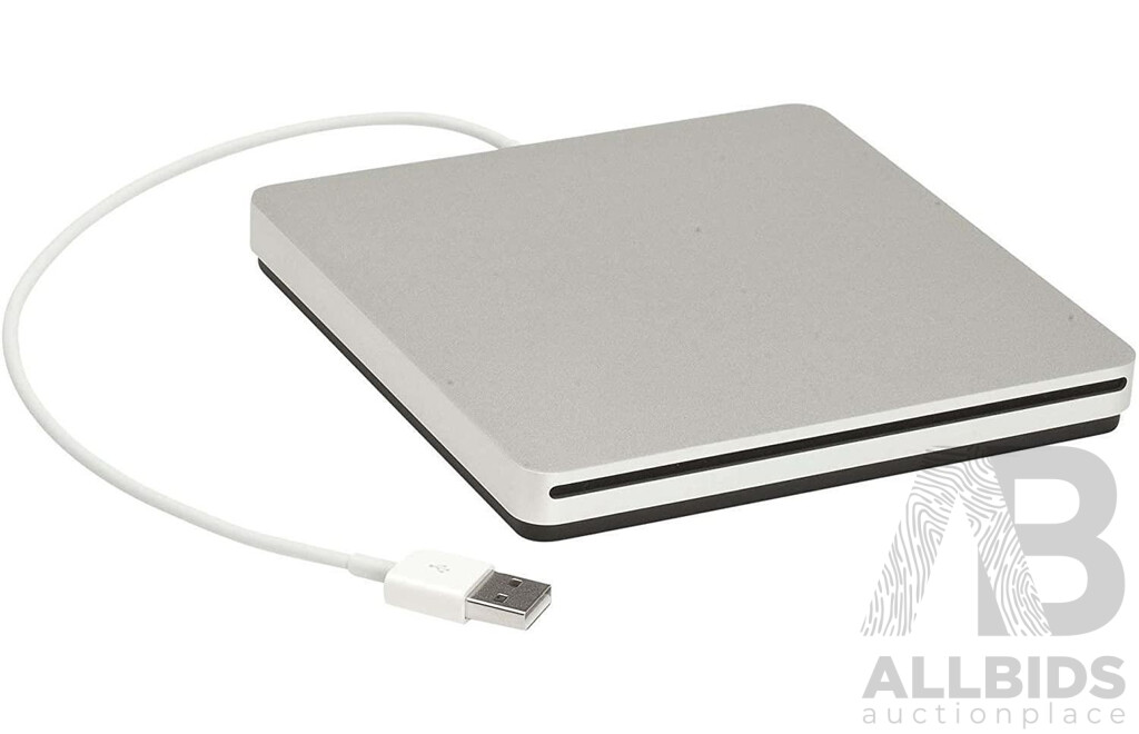 Apple USB SuperDrive External DVD-RW Drive - Silver - ORP $179.99