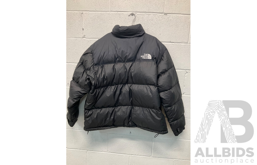 the North Face 1996 Retro Nuptse Mens Down Jacket - Recycled Black - XXL - ORP $500