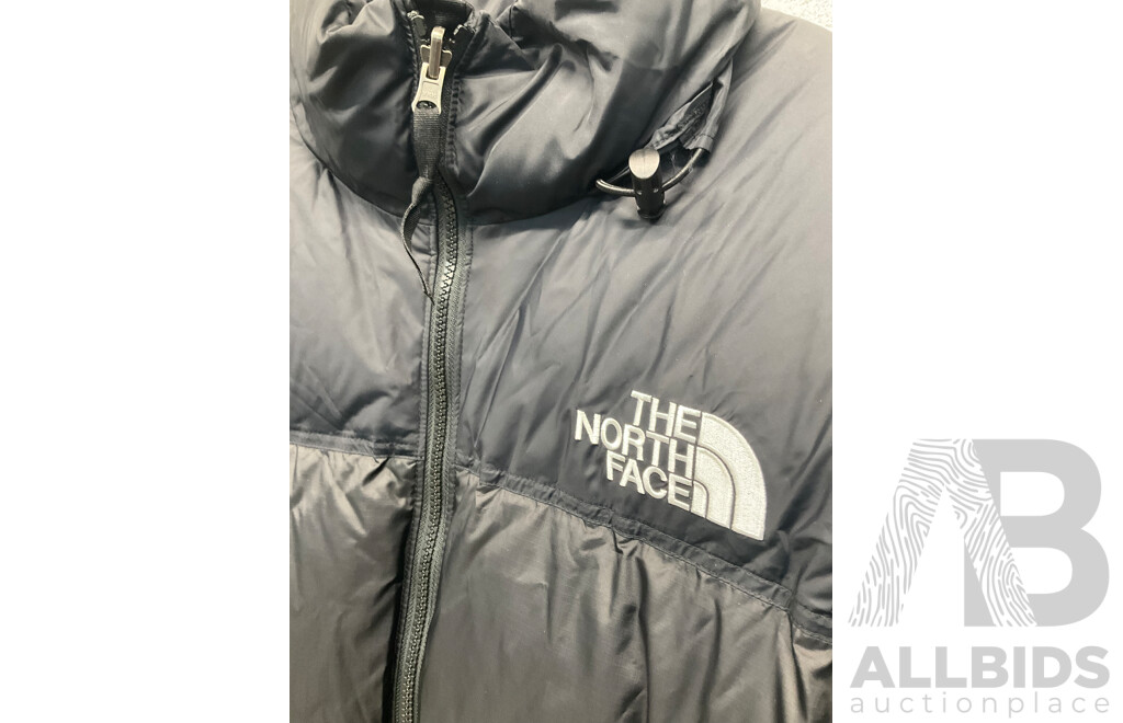 the North Face 1996 Retro Nuptse Mens Down Jacket - Recycled Black - XXL - ORP $500