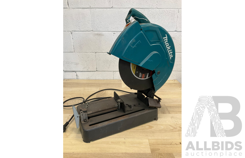 Makita 355mm 2400W Abrasive Cut-Off Saw LW1401  - ORP $408