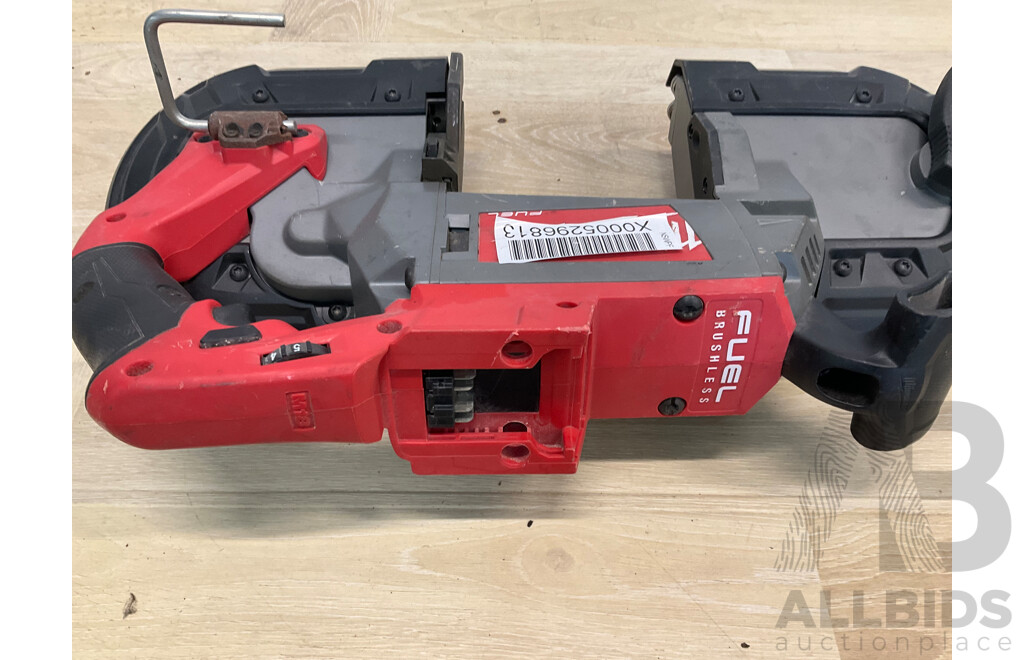 Milwaukee Fuel 18V Deep Cut Dual-Trigger Band Saw Skin (M18CBS125)