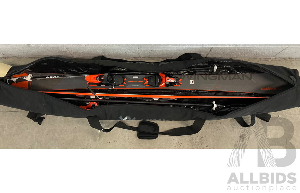 Elan Wingman 82 TI Ski Set