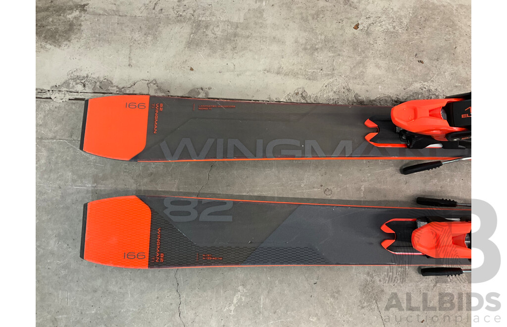 Elan Wingman 82 TI Ski Set