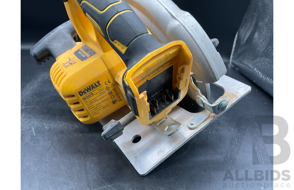 Dewalt Cordless Brushless Planer & Circular Saw