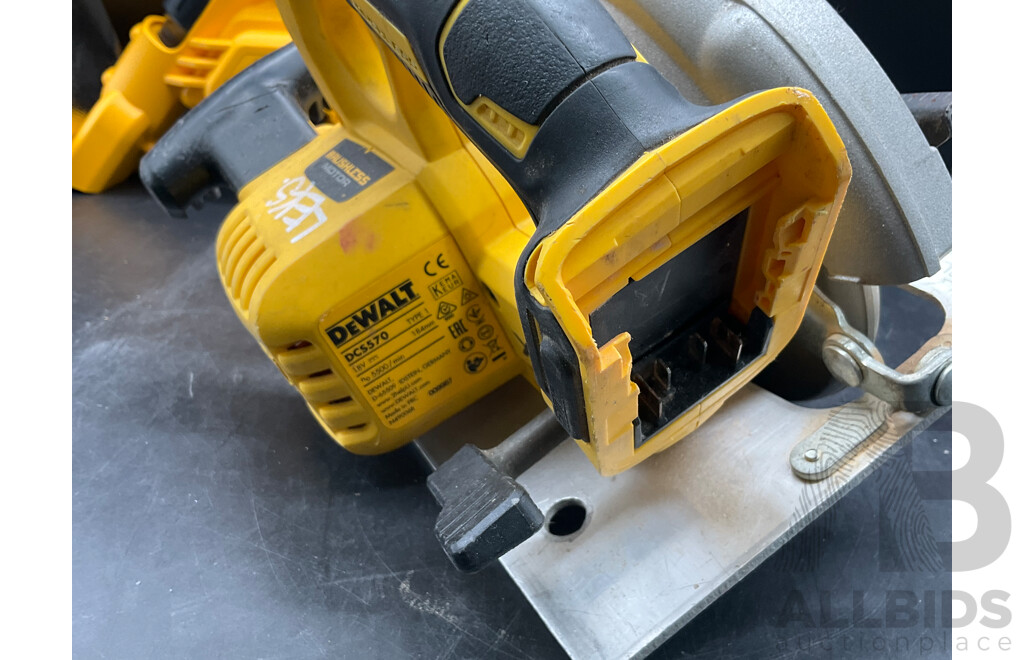 Dewalt Cordless Brushless Circular Saw & Wet/Dry Vaccuum