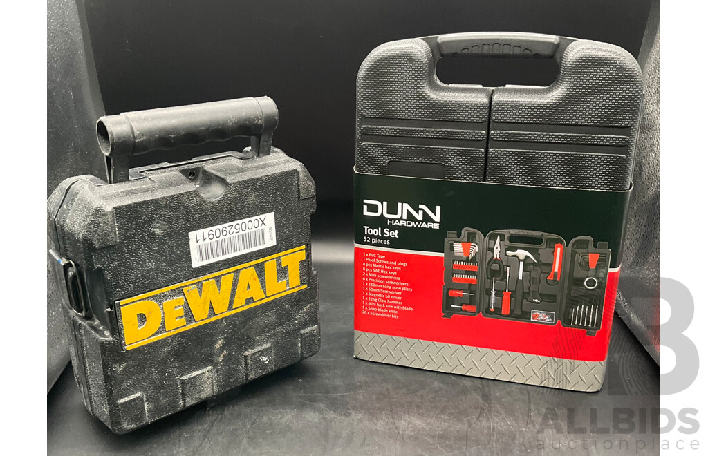 Dewalt Laser Kit & Dunn Hardware Tool Set