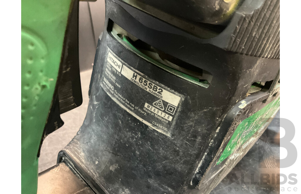 Hitachi H65SB2 Hex Demolition Hammer