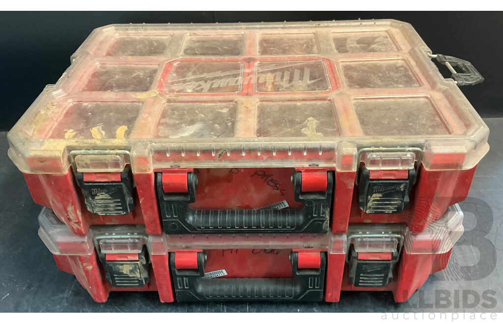 Milwaukee Packout Tool Boxes (x2)